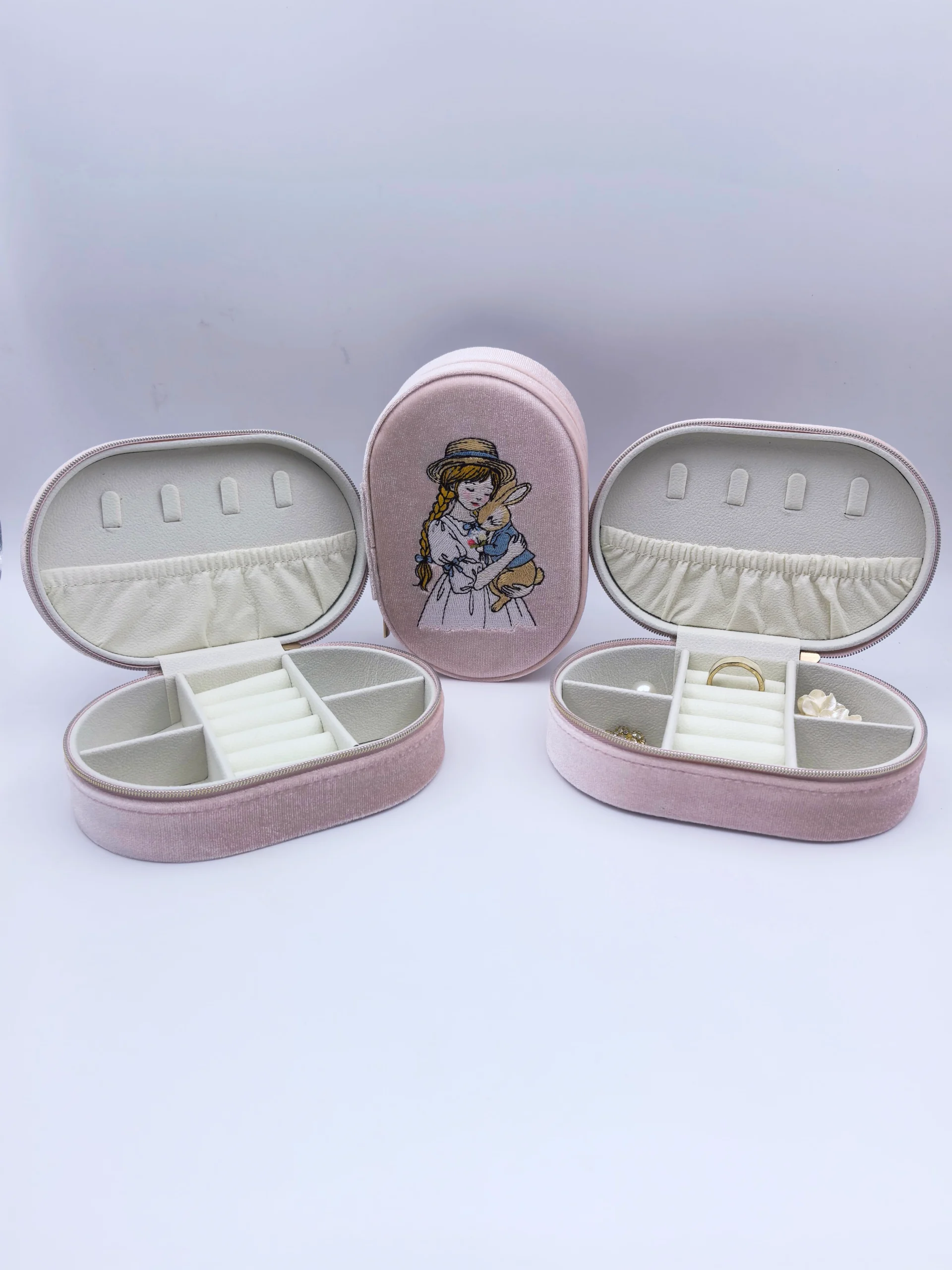 velvet jewelry organizer