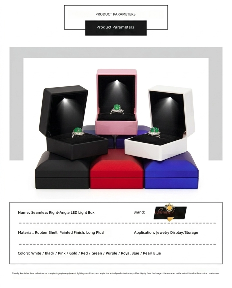 quadrangle jewelry boxes set product parameters