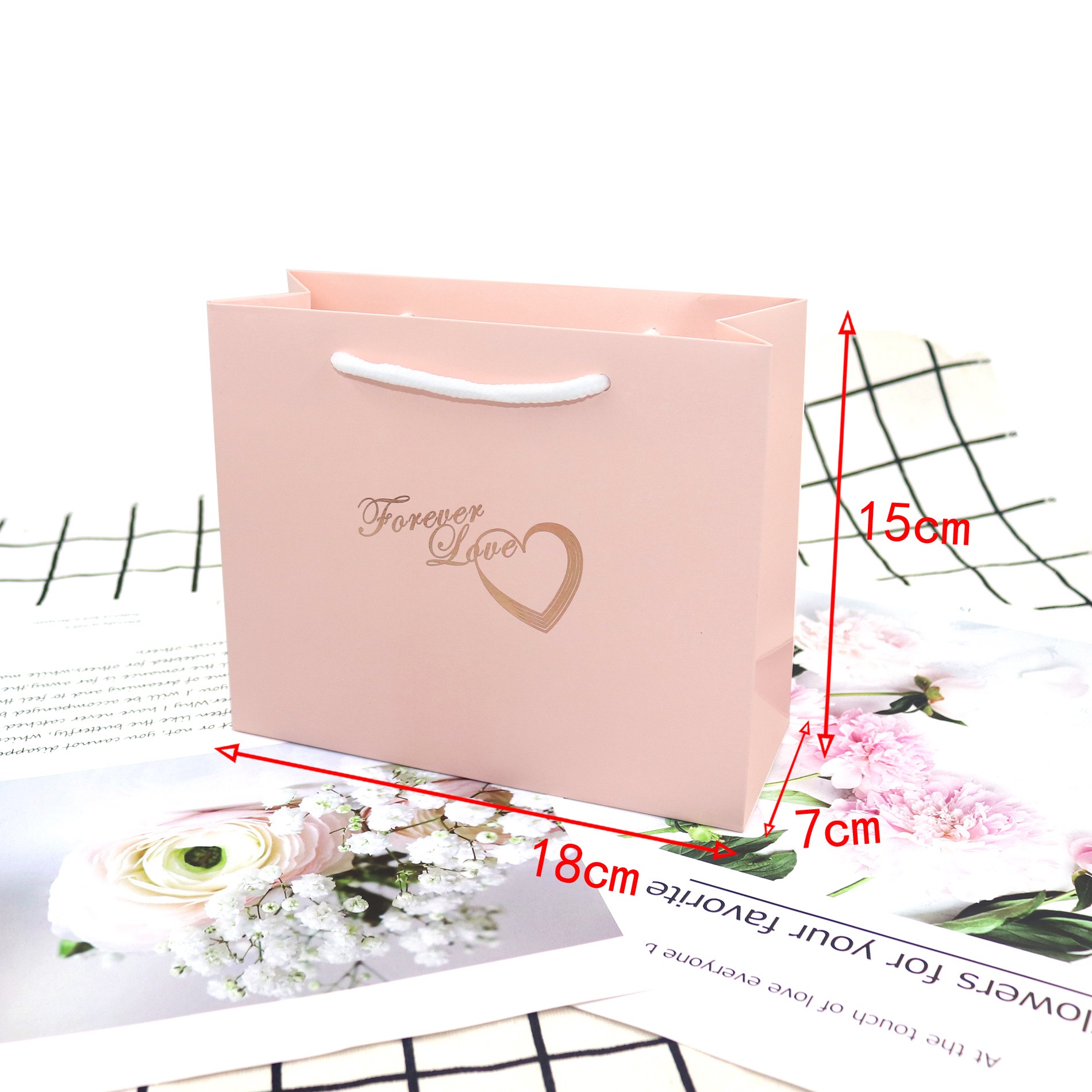 forever flower packaging box size