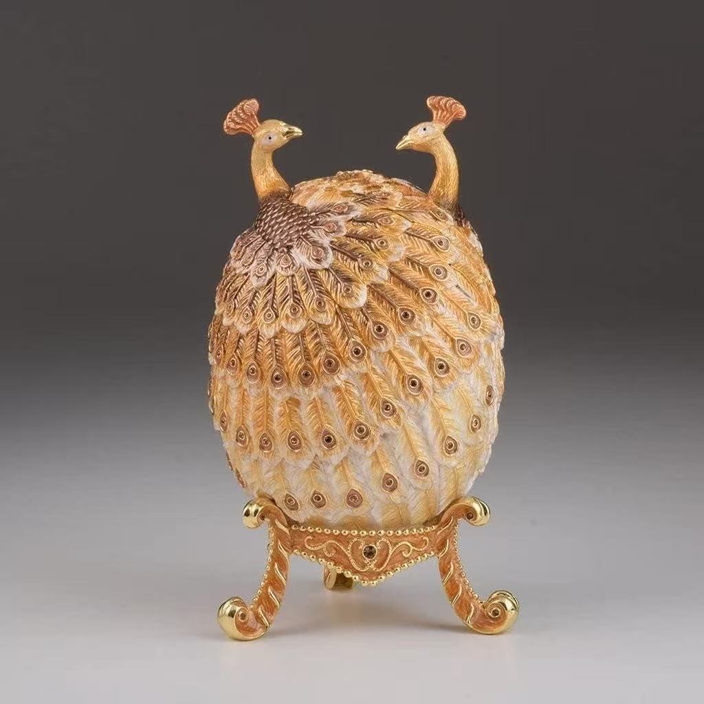 zinc alloy enamel peacock eggs main image zinc alloy enamel peacock eggs main image