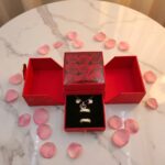 brightly colored wholesale flower gift box