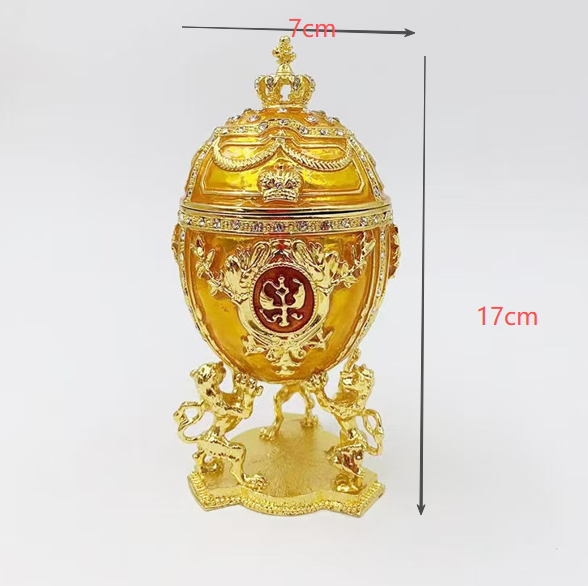 zinc alloy enamel eggs size