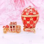 wagon shape enamel eggs main image