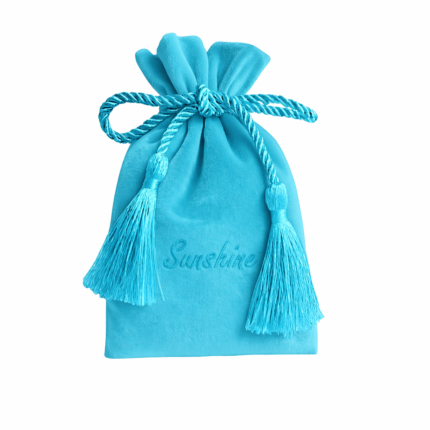 velvet jewelry pouch main image