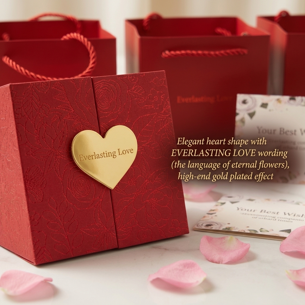high end design wholesale flower gift box