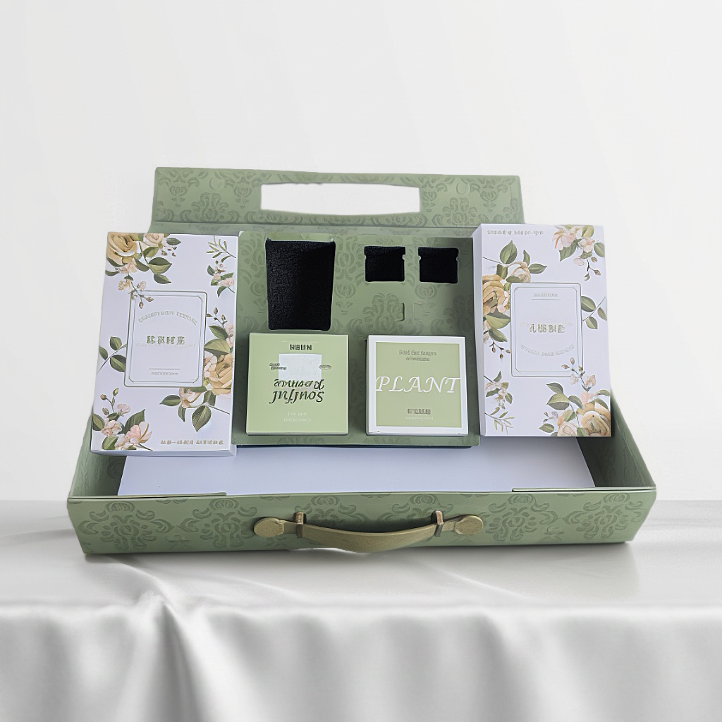 hand-held gift collection boxes detail