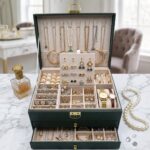 PU-coated jewelry collection case main image