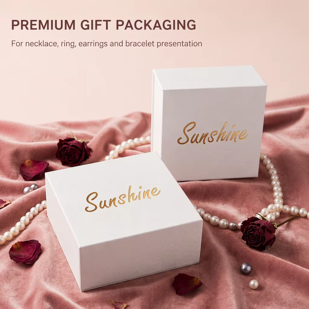 premium handmade PU jewelry box