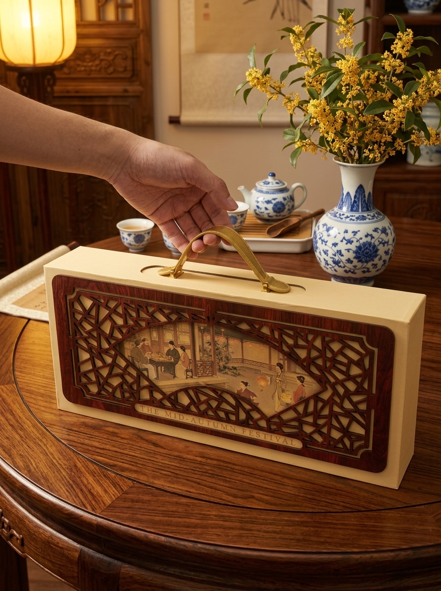 high-end custom snack gift box