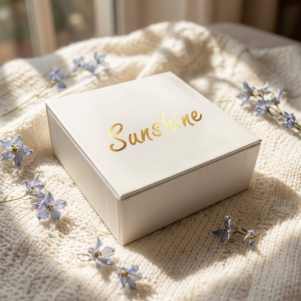 minimalist magnetic mirror jewelry box
