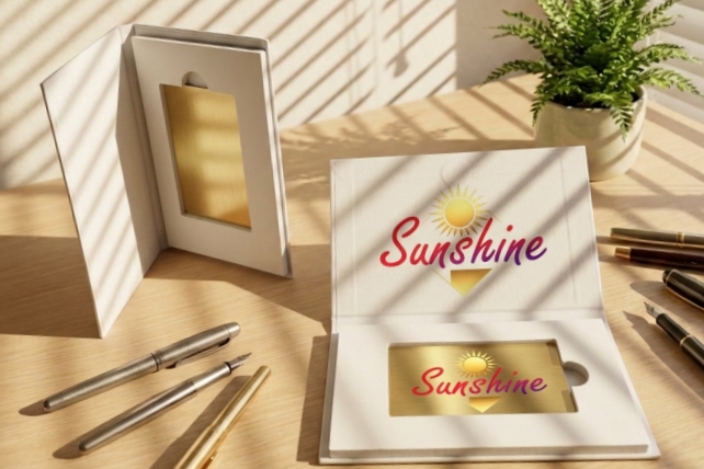 magnetic closure gift card packaging cover image