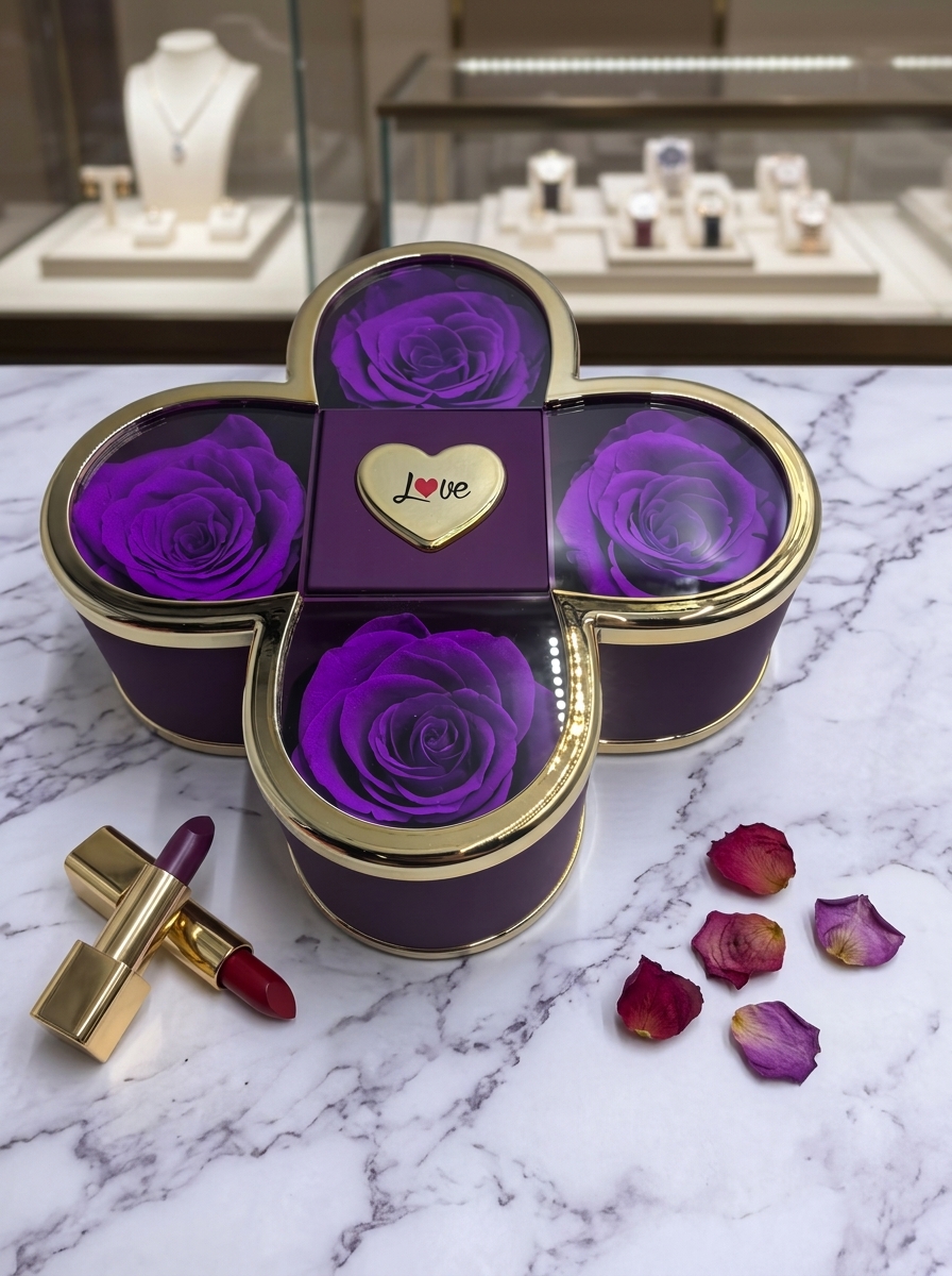 elegant-four-leaf-jewelry-box