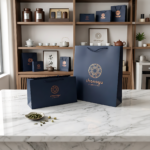 custom gold paper tea bags main image