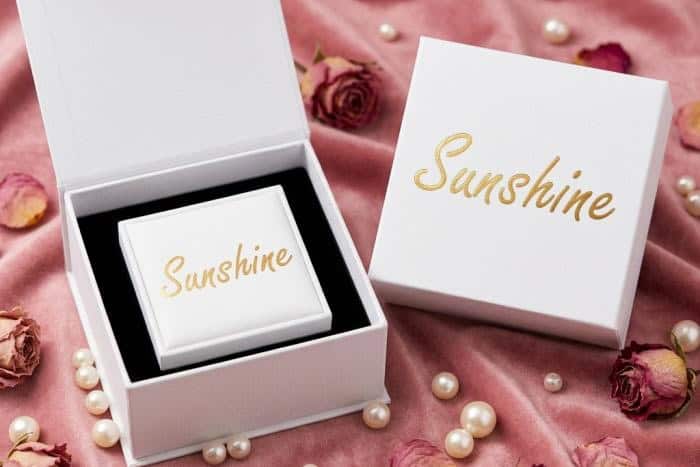 premium handmade pu jewelry gift box